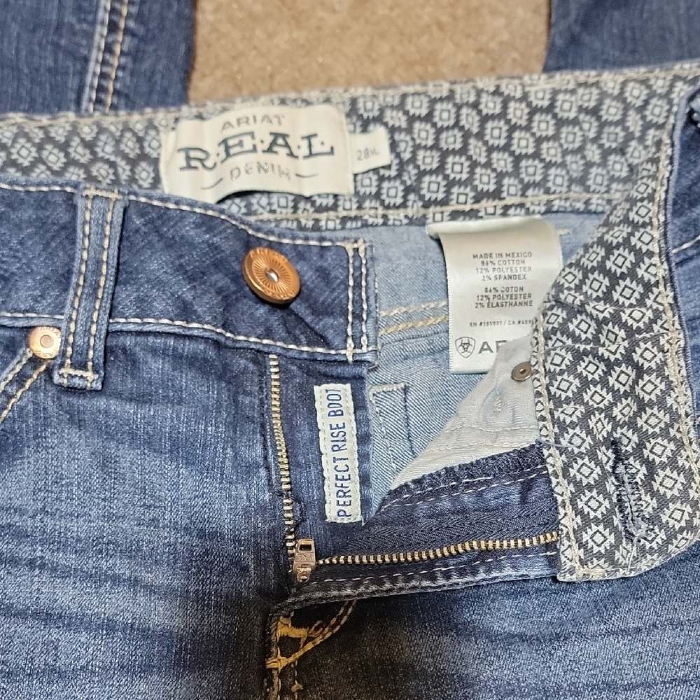 Ariat Real Denim Blue Jeans